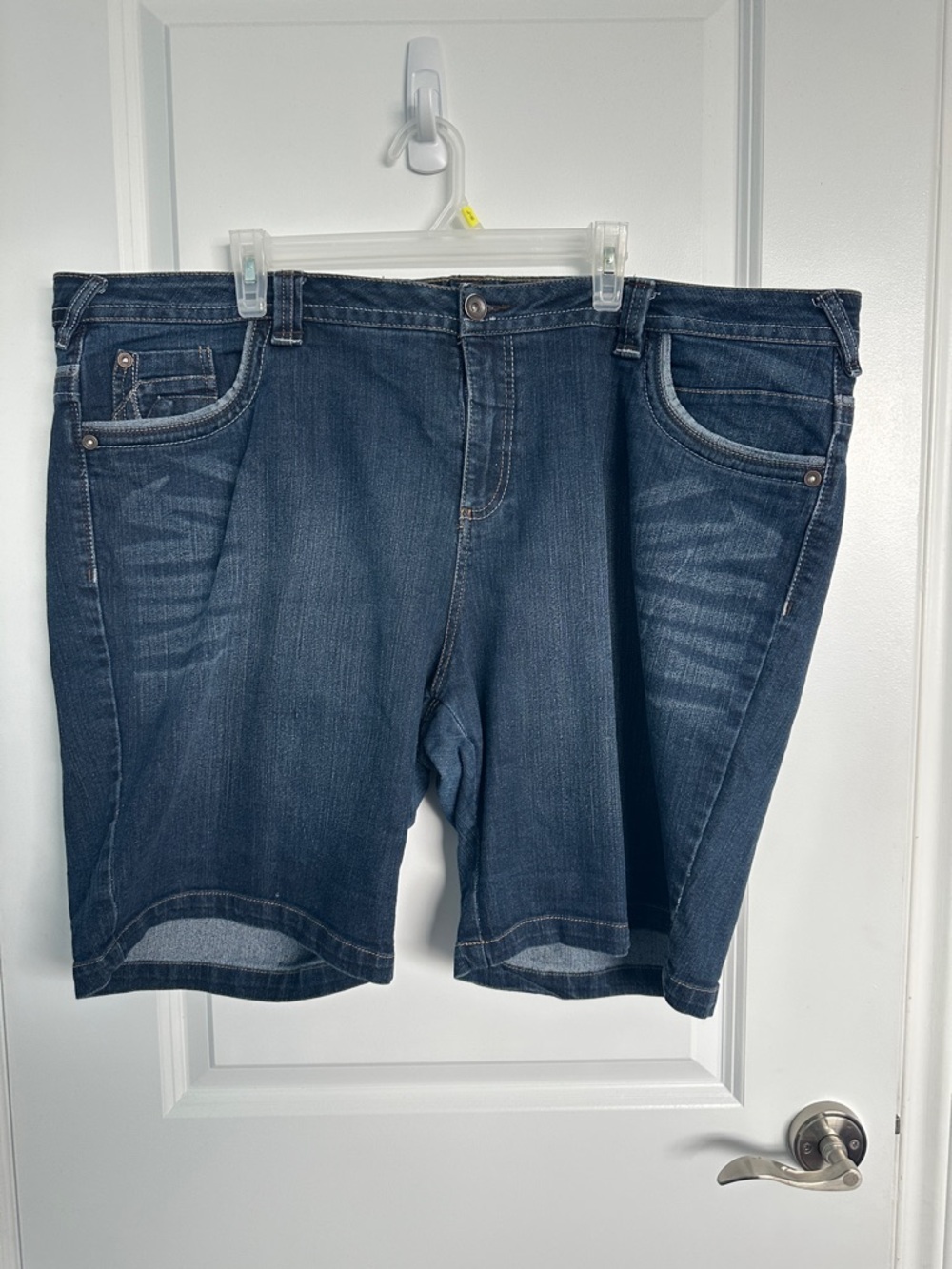 George Dark Blue Denim Women's Shorts